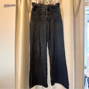 Free People We the Free Black Denim Size 27